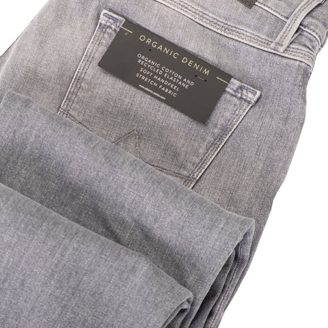 Alberto Steel Blue Organic Cotton Jeans 3