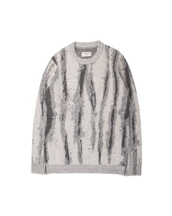 Grey Dylan Stripe Knit