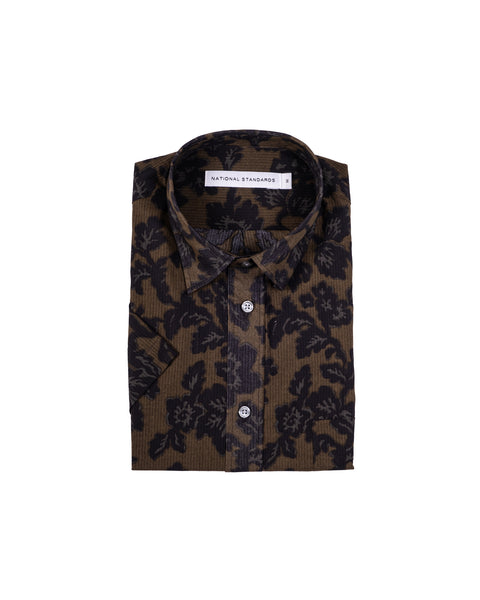 National Standards Abstract Floral Short Sleeve Shirt 3