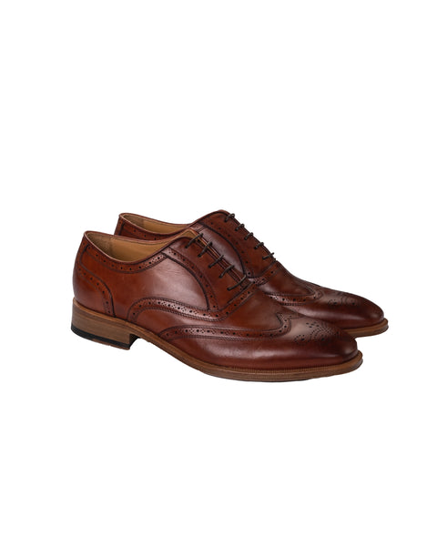 Alberto Lanciotti Brown Wingtip Dress Shoe 1