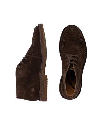 Drake's Brown Crosby Moc Toe Boot 4