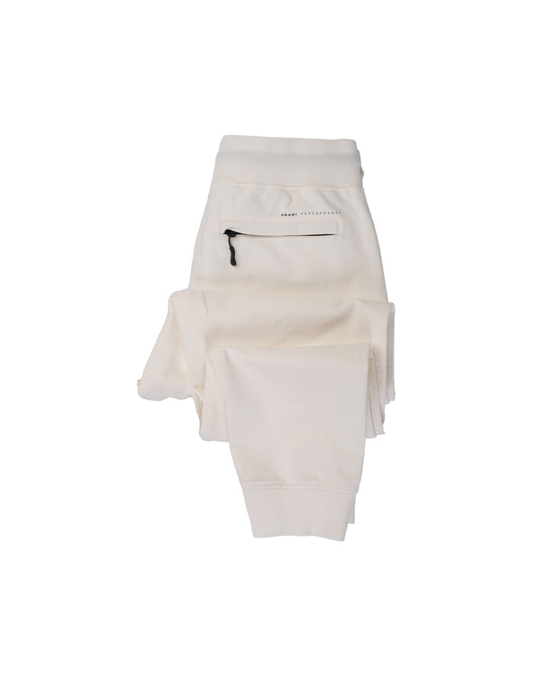Ivory Fleece Sweat Pant
