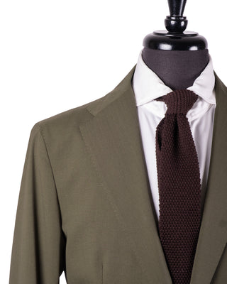 Tagliatore Green Stretch Wool Suit 2