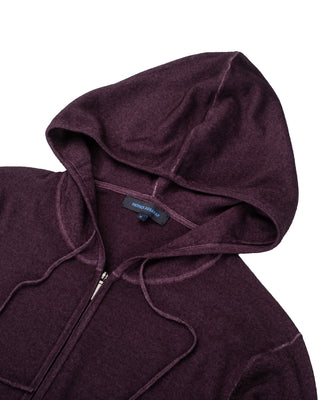 PYA Purple Wool Full Zip Hoodie 2