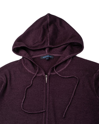 PYA Purple Wool Full Zip Hoodie 4
