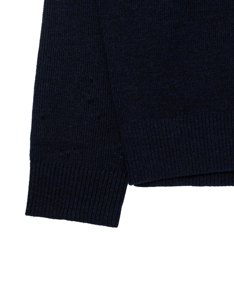 PYA Blue 1/4 Zip Sweater 3