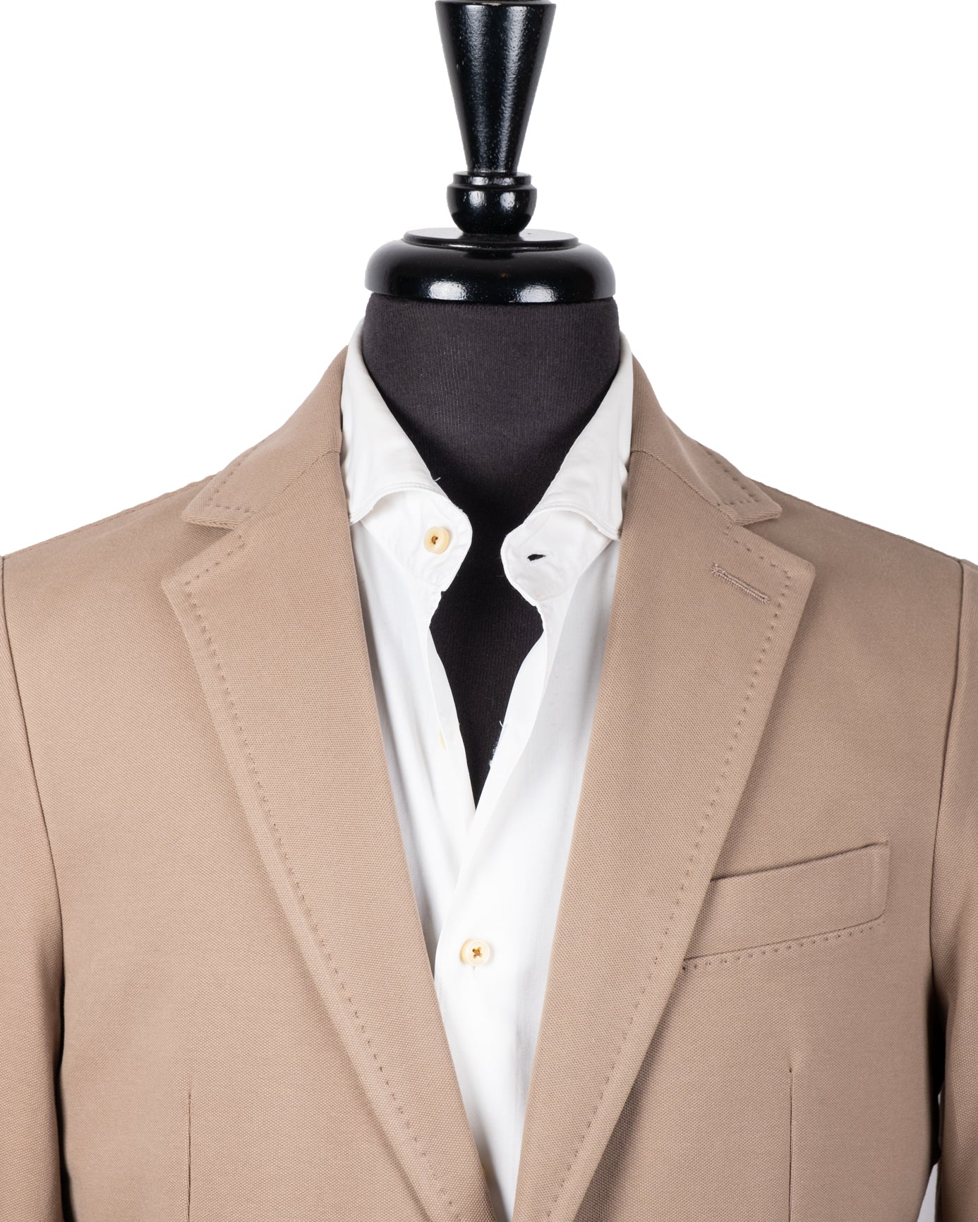 Beige cotton blazer best sale