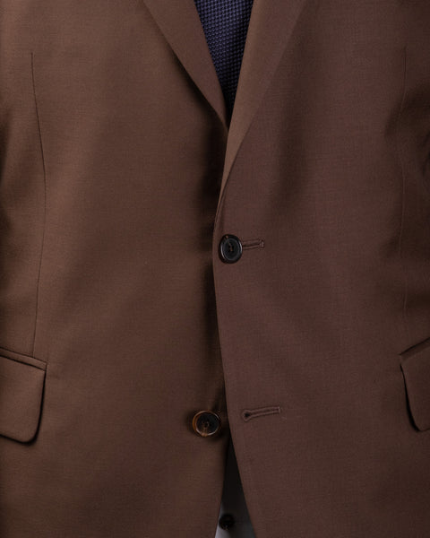 Empire Brown Wool Reno VBC Suit 3