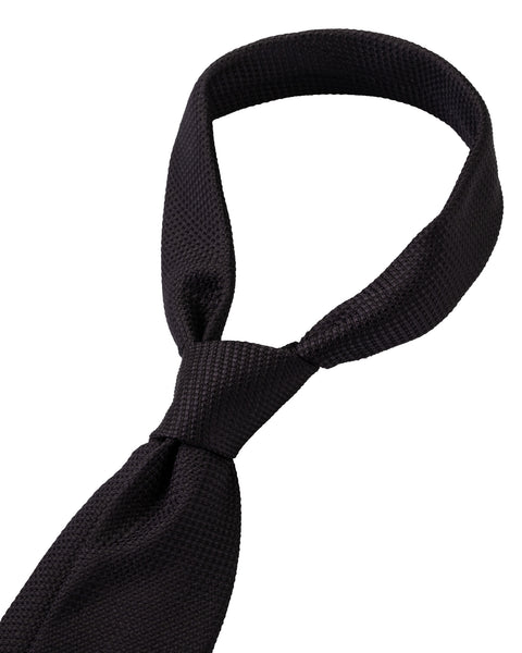 Gierre Milano Black Textured Tie 2
