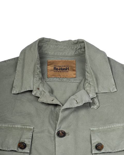 Re-Hash Dyed Military Green Field Jacket 3