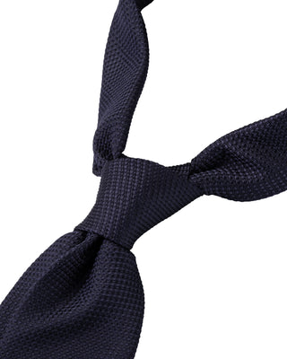 Gierre Milano Navy Textured Tie 2