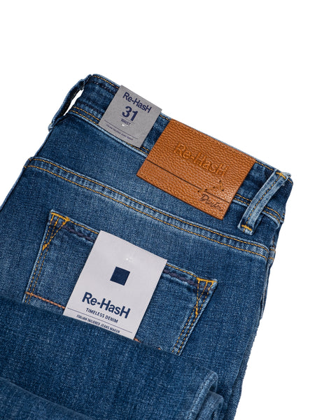 Re-Hash Rubens 12oz Medium Blue Jeans 1