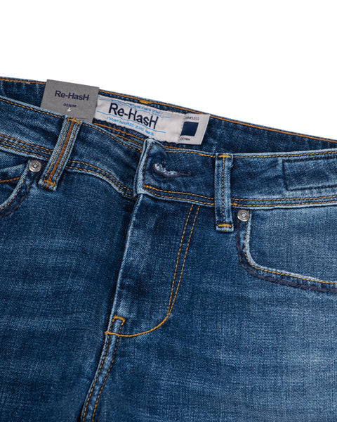 Re-Hash Rubens 12oz Medium Blue Jeans 5