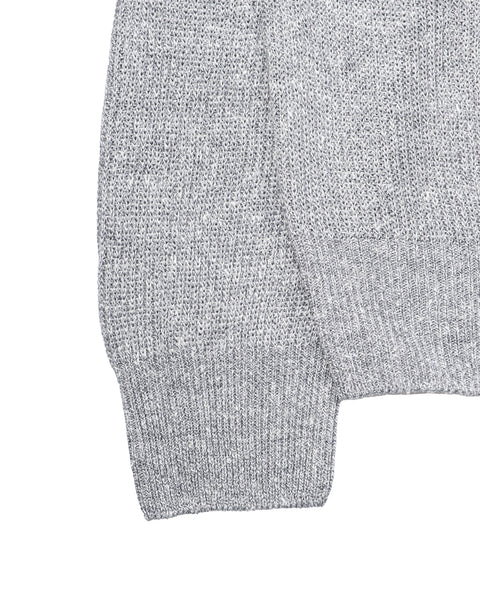 Gran Sasso Charcoal Crew Knit 4