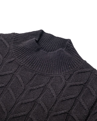 Gabba Black Mock Neck Sweater 2