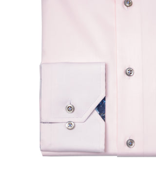 Stenstroms Pink Contrast Twill Dress Shirt 3