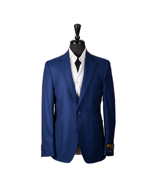 Blue Luxury Wool Blazer