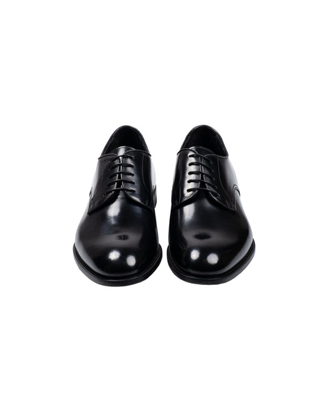Doucal’s Black Leather Lace-up 2