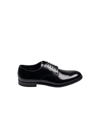 Doucal’s Black Leather Lace-up 4