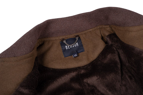 Benson Brown Sherpa Lined Bomber 7