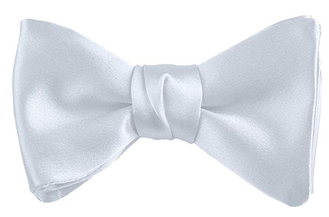 Dion Solid Silk Pre-Tied Bow Tie 7