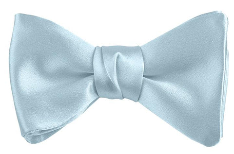 Dion Solid Silk Pre-Tied Bow Tie 8