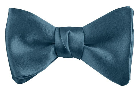 Dion Solid Silk Pre-Tied Bow Tie 28