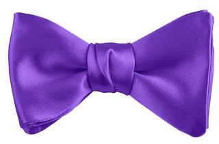 Dion Solid Silk Pre-Tied Bow Tie 32