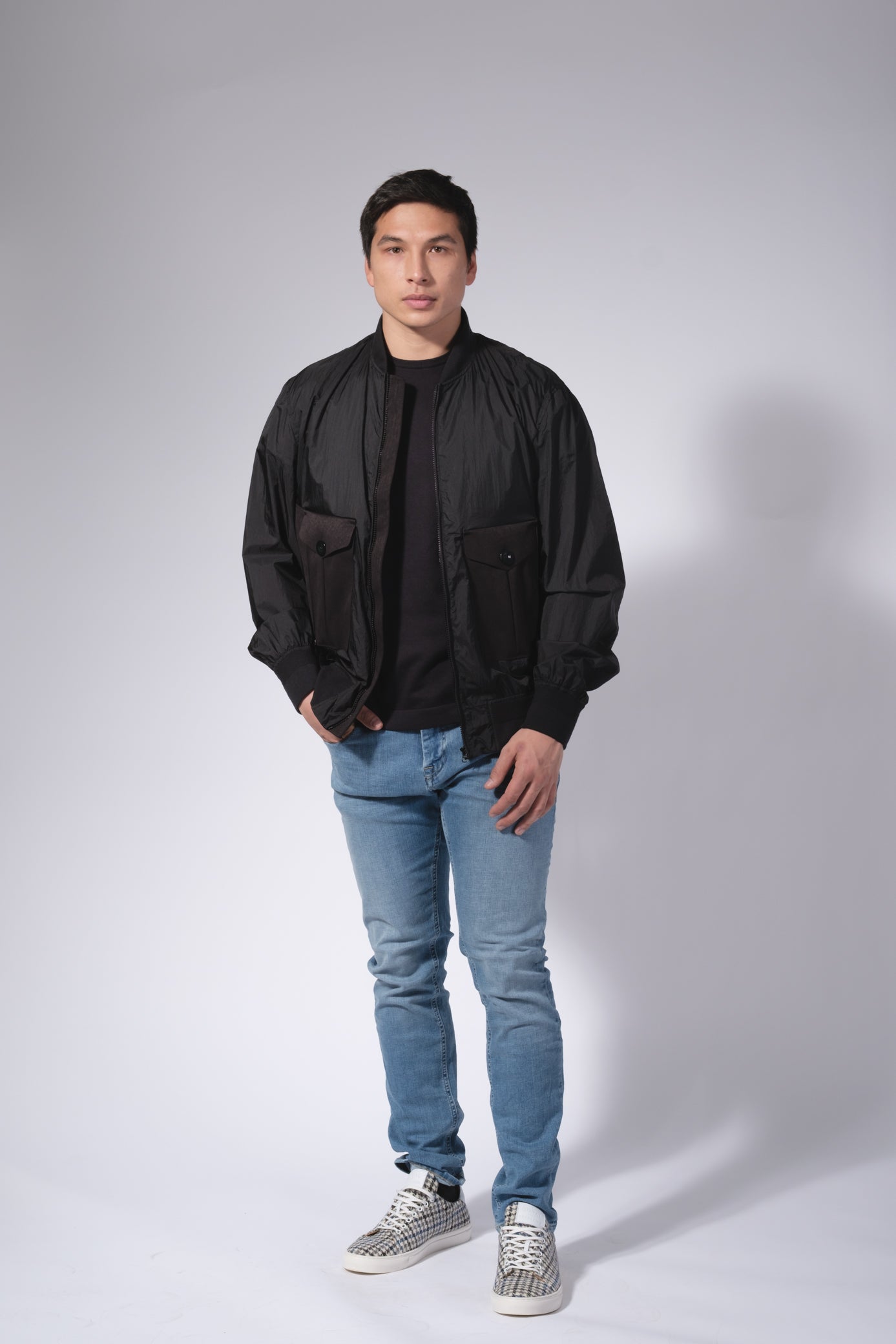 Ten C Black Flight Combo Jacket – Mr.Derk