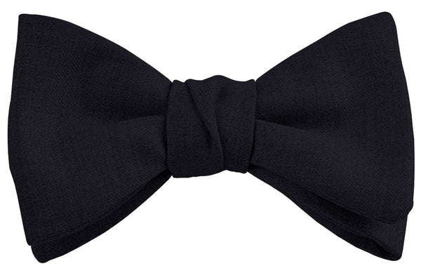 Pre-Tied Wool Bow Tie
