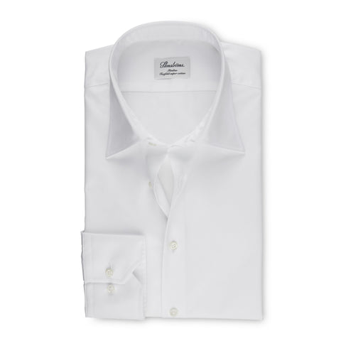 Stenstroms White Twill Dress Shirt 1