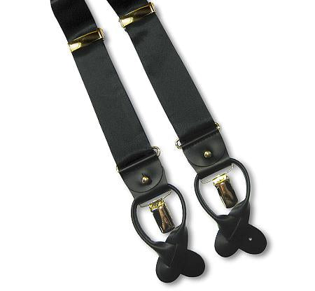 Convertible Silk Suspenders